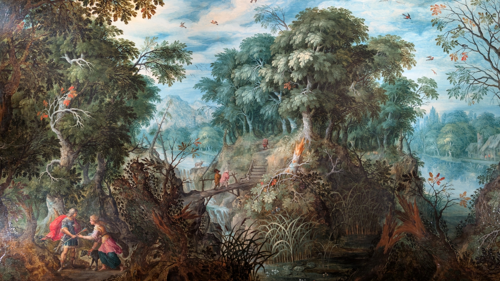 Art of a fantasy forest